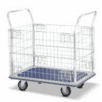 Sitepro Medium Platform Trolley with Wire Sides, Dimension 20 x 610mm