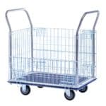 Sitepro Medium Platform Trolley with Wire Sides - 920 x 610mm