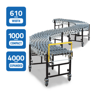 Expanding Skate Conveyor - 610mm Wide