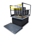 Low Profile Loading Dock Scissor Lift Table | 1000kg | 840mm Platform Height